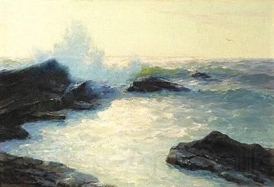Lionel Walden Crashing Sea Germany oil painting art